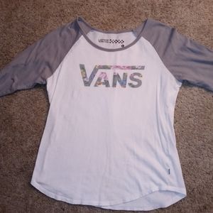 Vans Baseball Style Long Sleeve